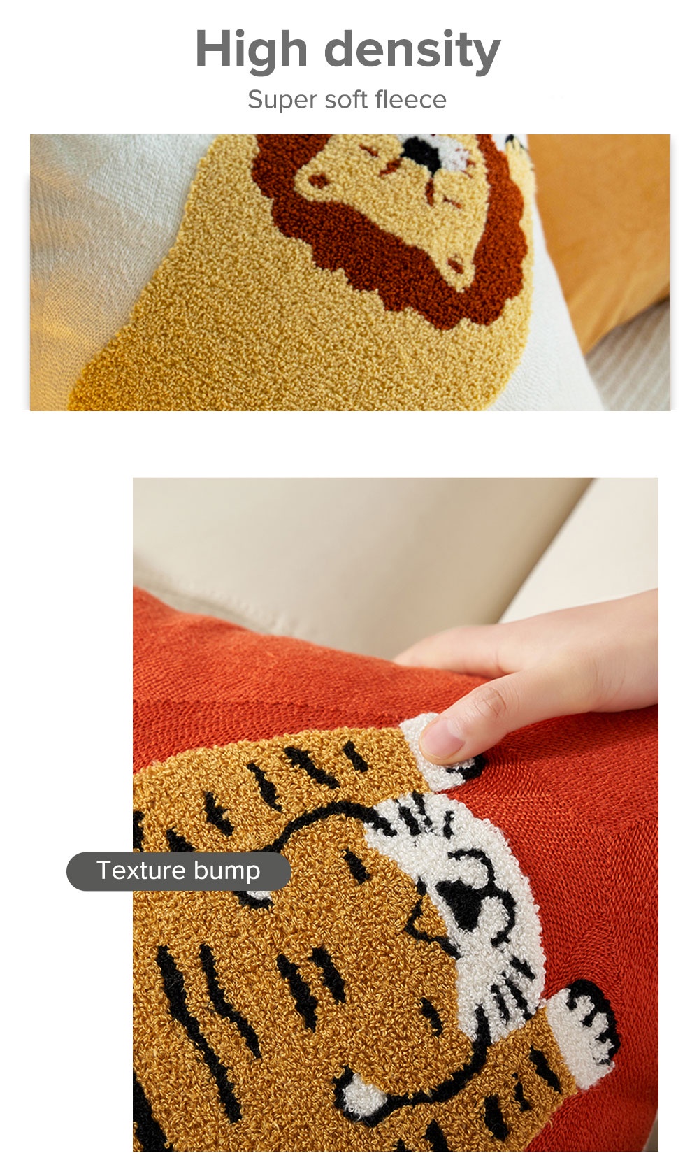 Nordic Style Cartoon Pillow-6